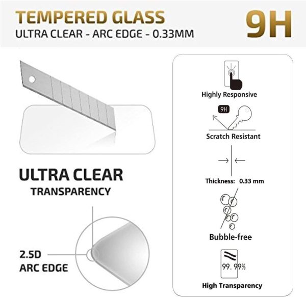NEW'C 3 Pack Designed for iPhone 14, 13, 13 Pro (6.1") Screen Protector Tempered Glass, Case Friendly Anti Scratch Bubble Free Ultra Resistant - Image 9