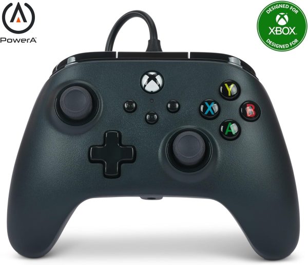 PowerA Wired Controller For Xbox Series X|S - Black, Gamepad, Video Game Controller Works with Xbox One