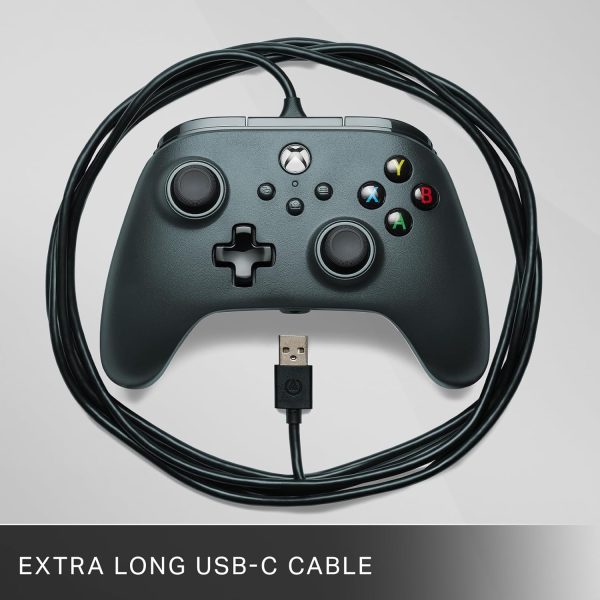 PowerA Wired Controller For Xbox Series X|S - Black, Gamepad, Video Game Controller Works with Xbox One - Image 5