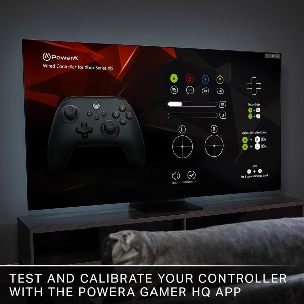 PowerA Wired Controller For Xbox Series X|S - Black, Gamepad, Video Game Controller Works with Xbox One - Image 7